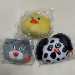 mojojojo フェイスマスコット　犬　アヒル 猫