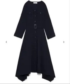 CELFORD　ネイビー シャツワンピース