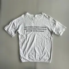ONNES キッズTシャツ　メッセージバックプリント ポケットTシャツ ホワイトのサムネイル