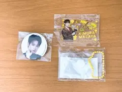 INI　木村柾哉　カプセルトイ　缶バッジ