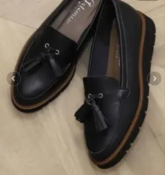 artemisbyDIANAダイアナ軽量厚底タッセルローファー24.0オフィス