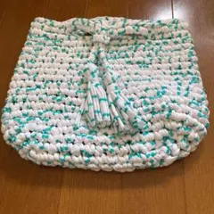 Tシャツヤーンハンドメイドバック