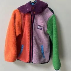 キッズ　フリースジャケット　リバーシブル