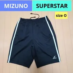 MIZUNO SUPERSTAR メンズ ハーフパンツ　O　ブラック×ホワイト