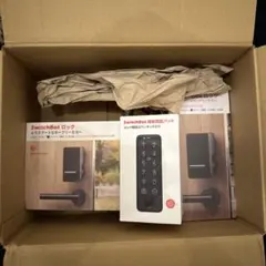 【お得！新品・未使用】SwitchBotスマートロック＆指紋認証パッド3点セット