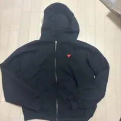 HUMAN MADE ジップパーカー 黒のサムネイル