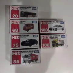 ③○バラ売り不可○トミカ まとめ売り 6台セット - メルカリ