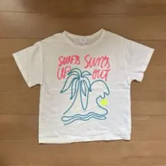 ZARA サーフ・ビーチ柄Tシャツ