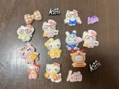 ハローキティ デコレーションパーツ 10個セット