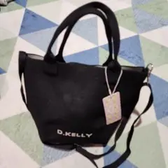 D.KELLY トートバッグ ブラック