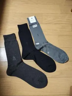 新品未使用★メンズソックス 3足セット　25cm〜27cm★10-8