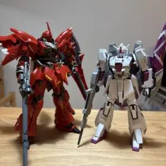 HG シナンジュ　HGゼータガンダム3号機　初期検証型　完成品