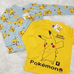 新品　ピカチュウ ポケモン　長袖　Tシャツセット 120cm ロンT