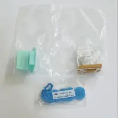 サンリオ　シナモロール　シナモン　ガチャガチャ　ブランコ　おなまえ　キーホルダー