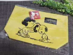 PEANUTS スヌーピー メイトランチトートバッグ《イエローＡ》