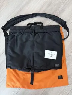 PORTER タンカー ショートヘルメットバッグ 新品未使用 オレンジ袋なし 