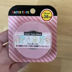 リトルツインスターズ マスキングテープ　キキララ　2010年　平成レトロ