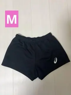 【ASICS】バレーボール ショートパンツ ブラック M
