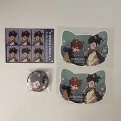 イナズマイレブン 中村麺兵衛 アクリルスタンド アクスタ 缶バッジ 