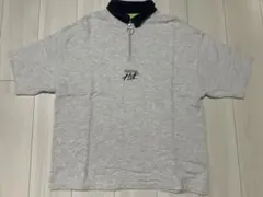 HUF ハーフジップ ポロシャツ グレーのサムネイル
