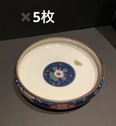 5枚セット　未峰窯　木製箱入り有田焼のサムネイル