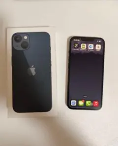 Apple iPhone 13 ミッドナイト 本体と箱