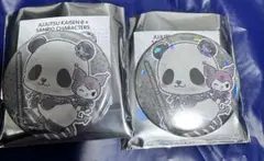 呪術廻戦0パンダ⭐︎缶バッジセット、通常Ver、ホロVer
