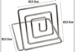 メモスタンド スクエア クリップ カード 文房具 40個セット