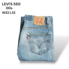 LEVI'S 550 メキシコ製 デニム ライトブルー古着W32 L32