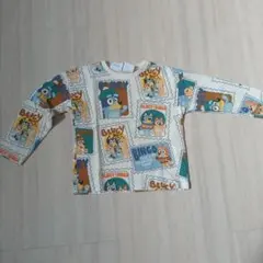 ZARAキッズ BLUEY キャラクター柄 長袖カットソー 3-4歳