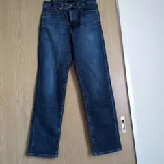 ユニクロ ストレートハイライズジーンズ　27