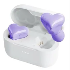 【未使用】ハート型 ワイヤレスイヤホン(ピンク)