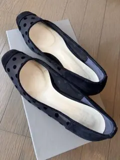 BARNEYS NEW YORK ドット柄 フラットシューズのサムネイル