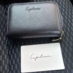 Lopilina ネイビー レザー カードケース新品未使用