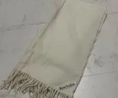 【最終お値下げ】acne studio マフラー　ホワイト 2025年最新】acne studios マフラー ホワイトの人気アイテム - メルカリ