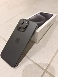 Apple iPhone 15Pro ブラックチタニウム　本体SIMフリー