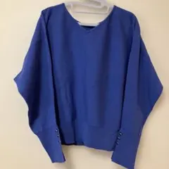 【美品】VIS Vネックニットセーター