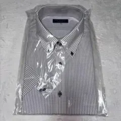 ストライプ ボタンダウンシャツ