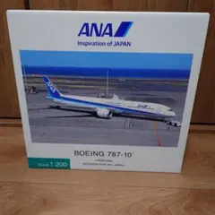 ANA Boeing 787-10 1/200 スケールモデルのサムネイル