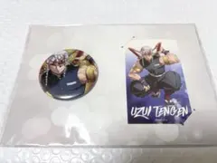 鬼滅の刃 アニプレックス 遊郭編 宇髄天元 缶バッジ＆カードセット
