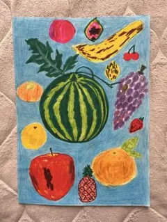 momorin様専用です 色鉛筆画 手描き原画 スイカ - メルカリ