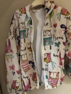 ウインドブレーカー　120cm 動物柄　上着