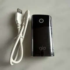 glo 電子タバコ本体 黒 USBケーブル付き