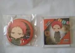 黒子のバスケ　赤司征十郎　J-WORLD 缶バッジ　2点セット