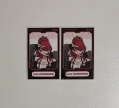 レイン・パターソン ロクフリゲームフェスタ チェキ風カード 2点セット