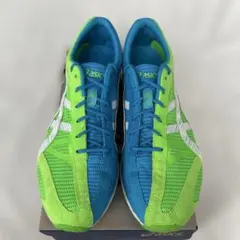 asics ランニングシューズ 4-wide 27.5cm 緑／青