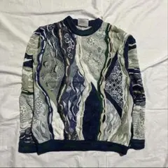 COOGI 3Dニット クージー 立体編み　コットン100% オーストラリア製