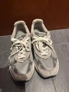 New Balance Made in USA グレー スニーカー