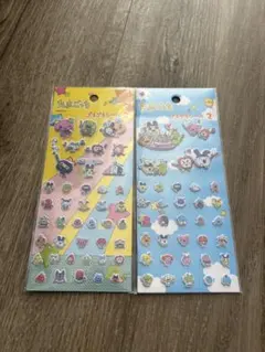 未開封　たまごっち　プチプチシール2 まめっち　めめっち　くちぱっち　2種セット