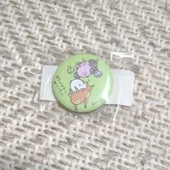 自分ツッコミくま＆早インパラ(デリバリー!!) 缶バッジ ナガノ